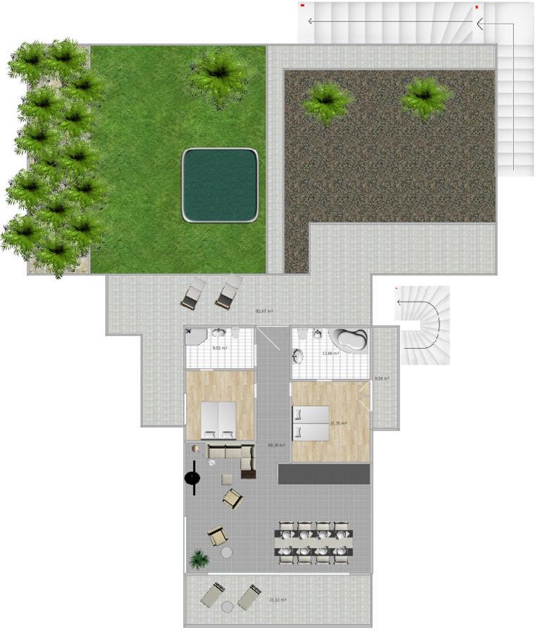 Villa Blue With Whirlpool, Bbq And Wifi *